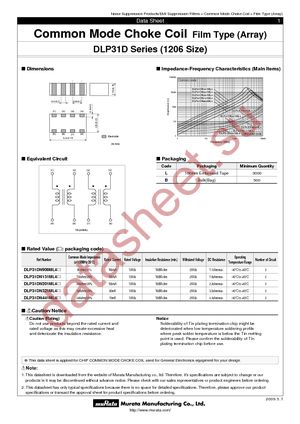 DLP31DN900ML4L datasheet  